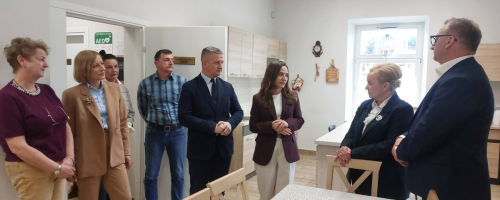 WIZYTA PANI MINISTER