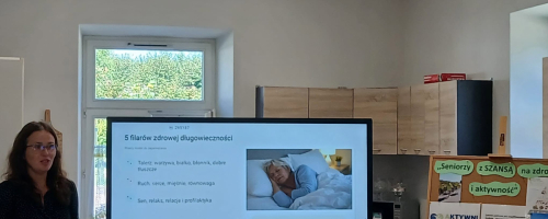 Aktywni Seniorzy ASY  drugie warsztaty z dietetykiem